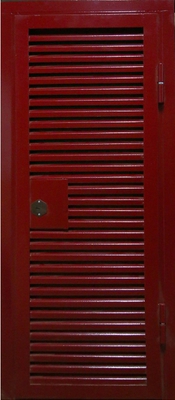 Ставни-жалюзи однопольные с замком (порошковое напыление)