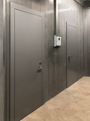 Двери со скрытыми петлями