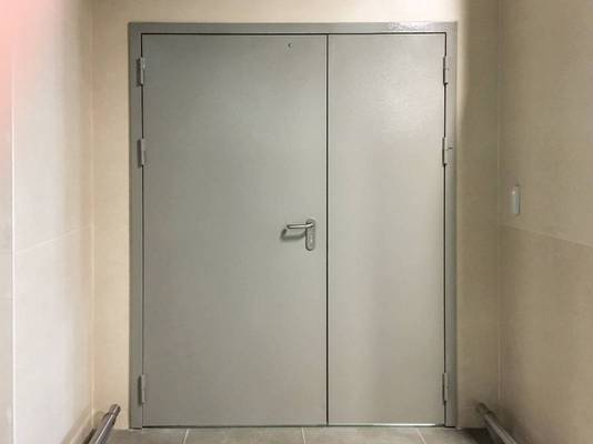 Полуторная огнеупорная дверь