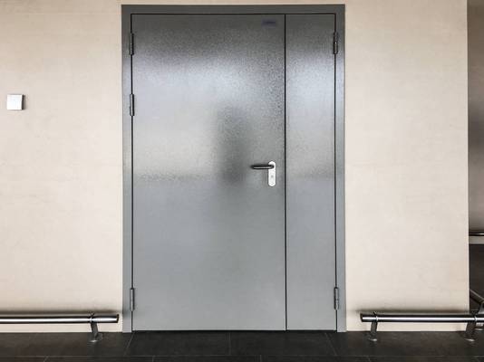 Полуторная пожаростойкая дверь